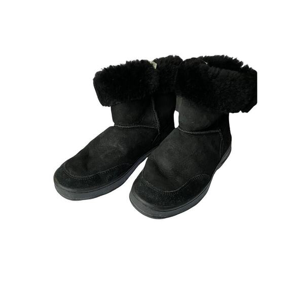 L.L. Bean Black Suede Primaloft Boot - 072609 - Women's Size 9M - Picture 4 of 13